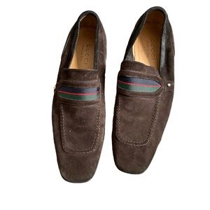 Gucci Suede Loafers